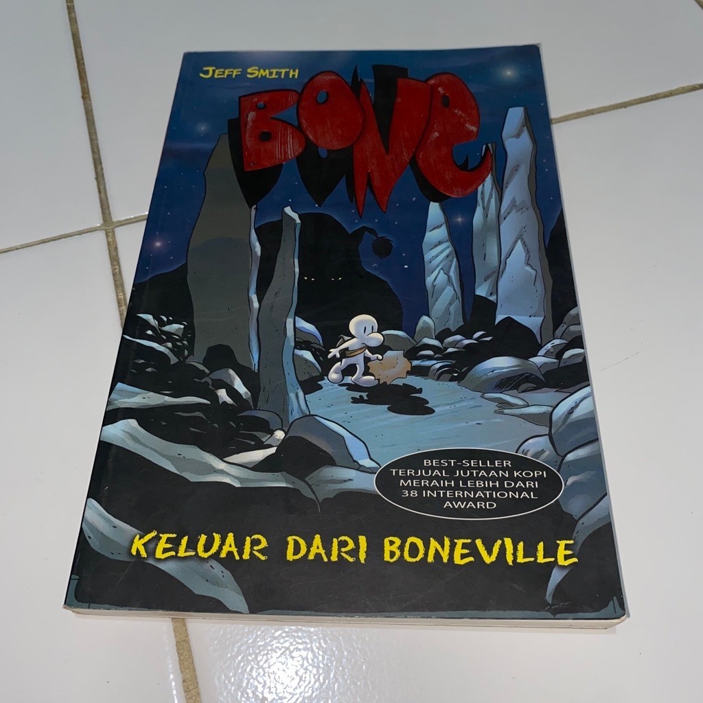 komik Bone by jeff smith / keluar dari boneville