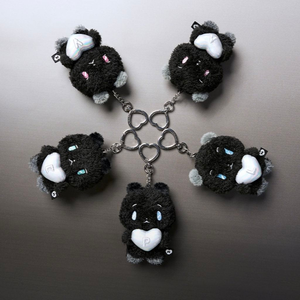 PLAVE DUST MMMM PLUSH KEYRING MEYMU MOI MIIMU MUHMO MEOWMI