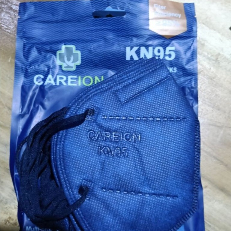 masker KN95 ISI 10 PCS biru seperti gambar