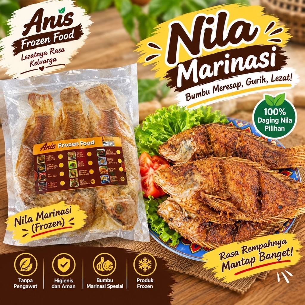Nila Bumbu Marinasi Frozen – Anis Frozen Food