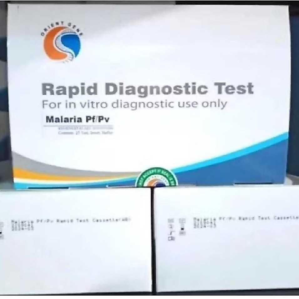 RAPID TEST MALARIA PF-PV ORIENT GENE CASSET/MALARIA ORIENT GENE 25TEST