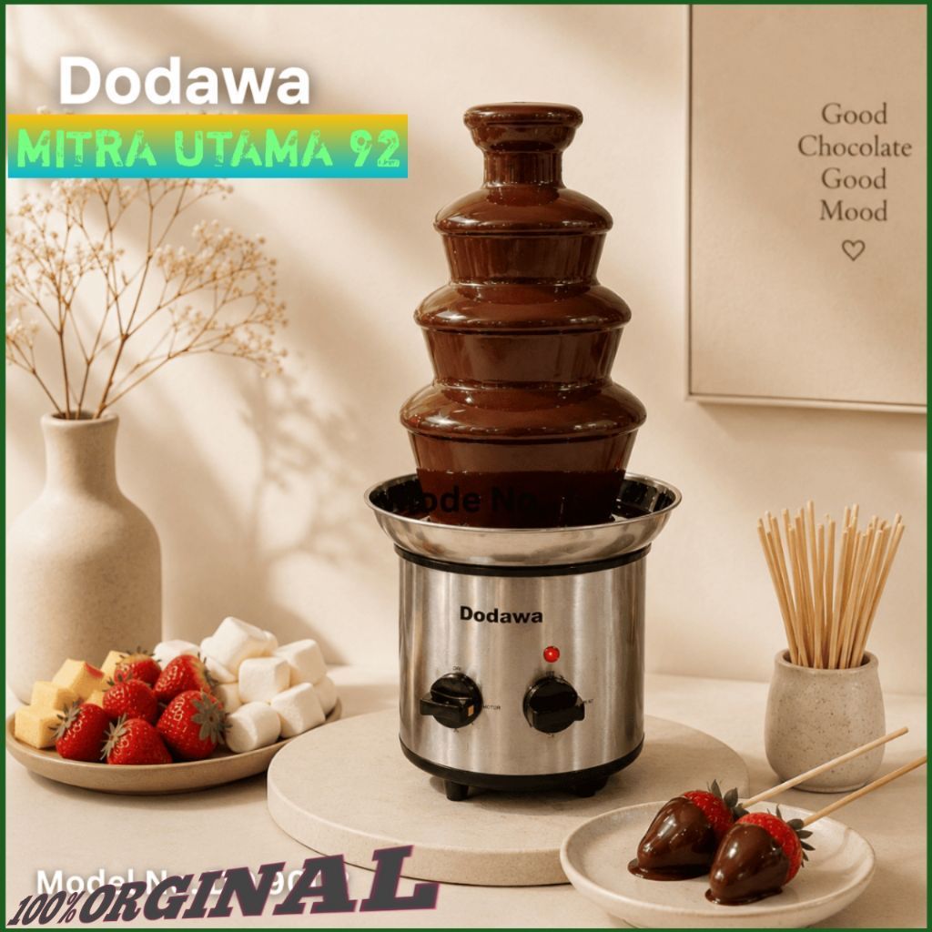 Dodawa Chocolate Fountain DD9002 / Alat pemancur coklat / mesin chocolate foundue / Pemanas Coklat D