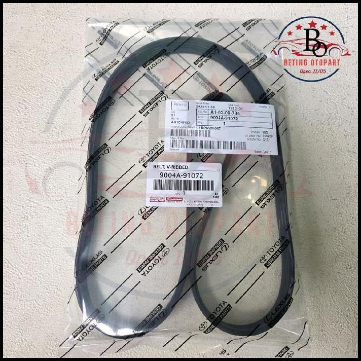 HOT DEAL VAN BELT FAN BELT TALI KIPAS 6PK1162 6PK 1162 6PK-1162 AGYA 1200CC AYLA 1200CC CALYA 1200CC