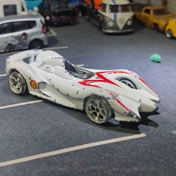 Hot wheels Speed Racer Mach 6 Loose Junk