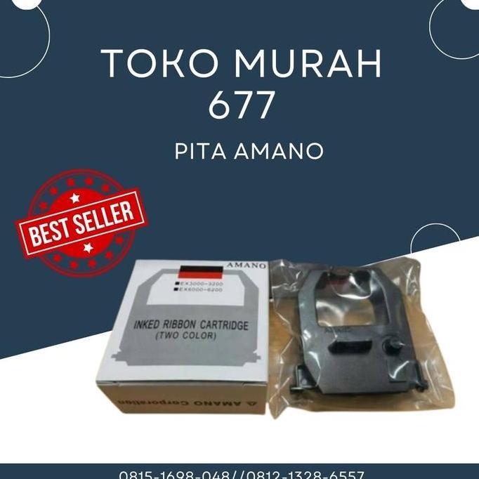 Pita Tinta Mesin Absen Amano Ex 3500 N / Ex 3500N / Ex3500N Original