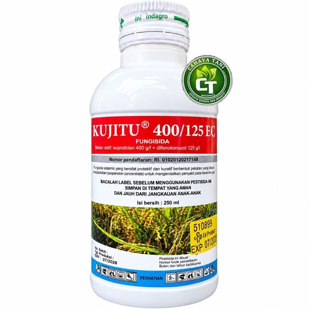 Padi Bebas Kerdil Dan potong Leher KUJITU 400/125EC250ML PT Indagro