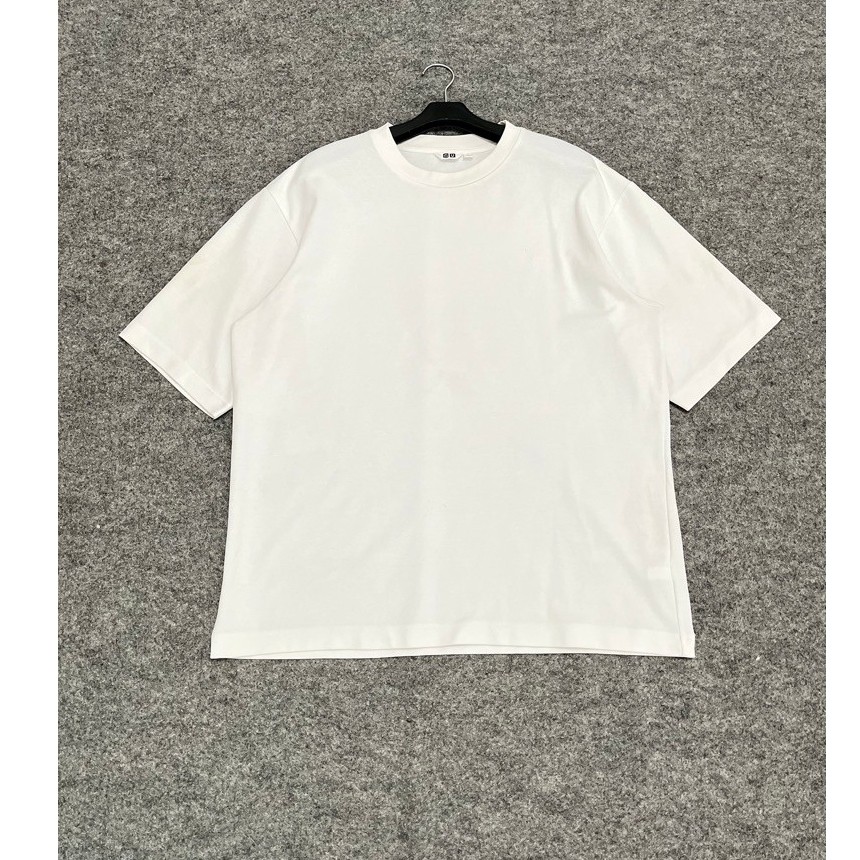 Uniqlo U Airism Broken White Oversized T-shirt