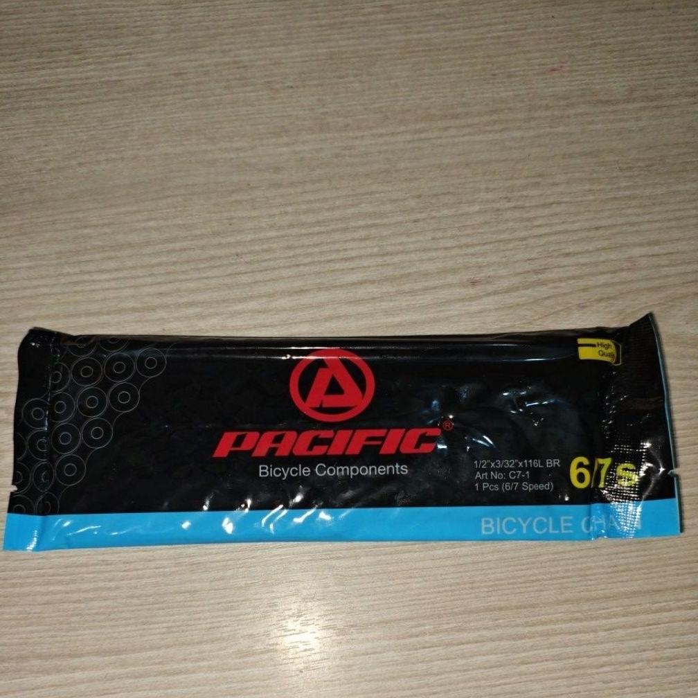 arkatamamall rantai operan gigi 6/7 speed pacific sepeda lipat mtb federal minion rb hemat