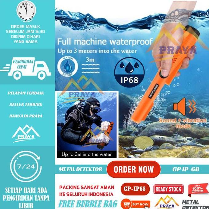 PANGRANGO GP pointer GP IP68 Pin pointer metal detector WATERPROOF ANTI AIR