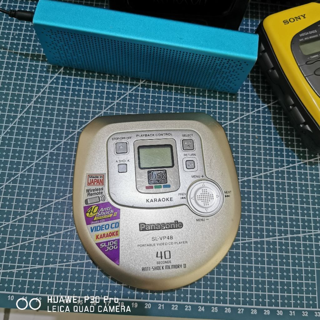 [DISCMAN] Panasonic SL-VP48 Portable CD/VCD Player - Made in Japan