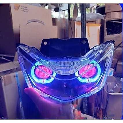 LAMPU BILED BEAT DELUXE / REFLEKTOR LAMPU DEPAN BILED BEAT DELUXE SUPER TERANG