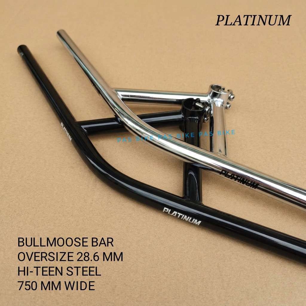 Setang Bullmoose Bar Os Platinum Hi-Ten Steel