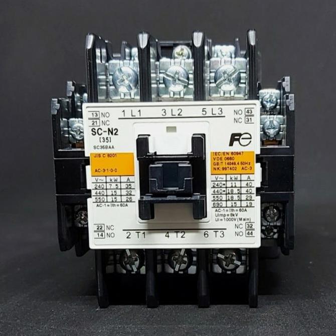 KONTAKTOR FUJI ELECTRIC SCN2 SC-N2 SCN-2/220V 60A / CONTACTOR FUJI