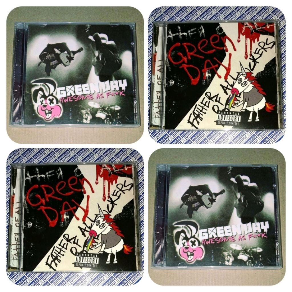 CD Green Day - Awesome as F**k isi CD + DVD CD Green Day - Father of All Motherfxxkers CD Green Day 