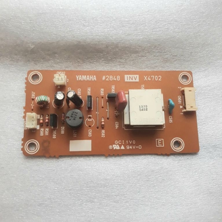 Blok PCB inverter (INV) lampu backlight layar LCD keyboard Piano Yamaha PSR 1500 / PSR 3000