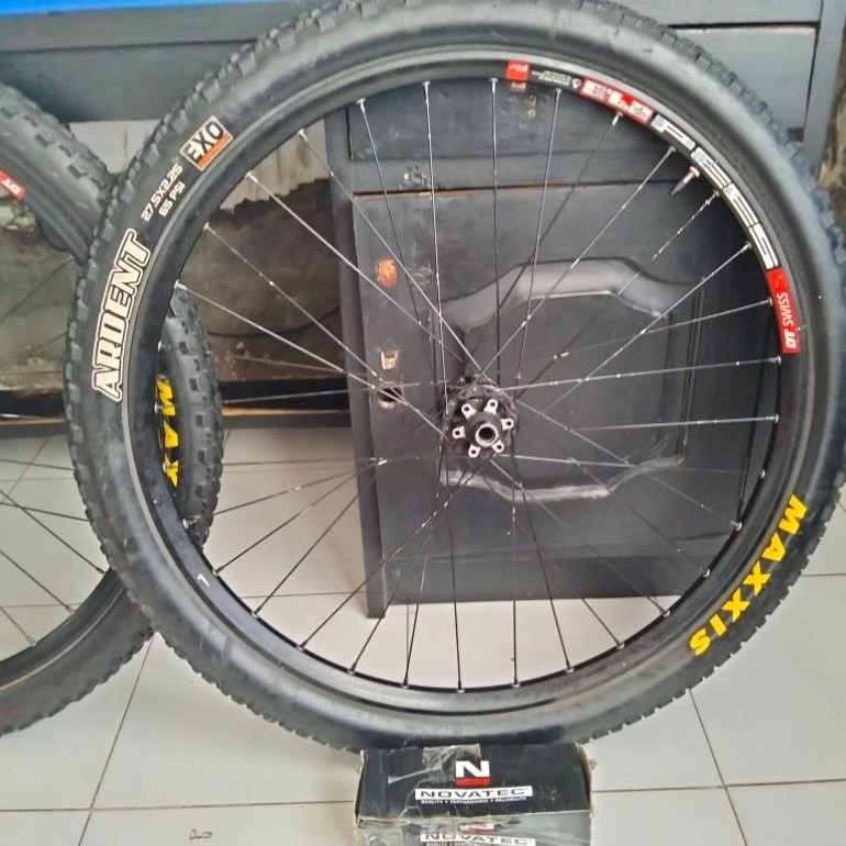 WHEELSET DT SWIS RIMS NOVATEC FREE HUB ENTITY HUB