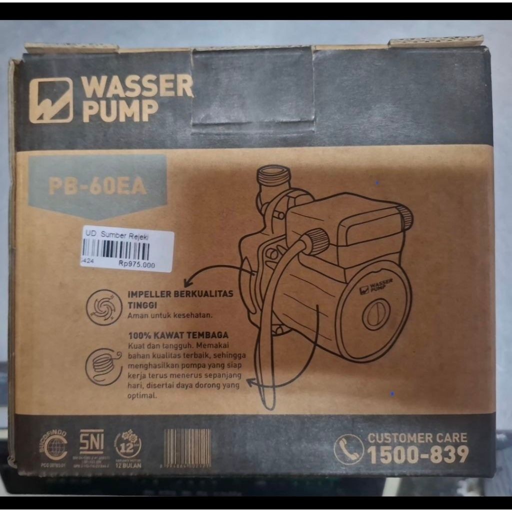Waser Pump PB 60 EA