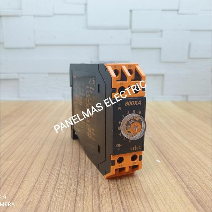 ANALOG TIMER DIN RAIL MOUNTING TYPE 800XA - SELEC