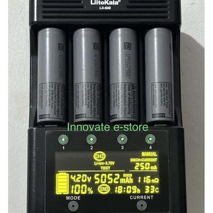 TEFILAAH - BATERAI BATRE BATTERY CELL 21700 LG CHEM 5000MAH ORIGINAL