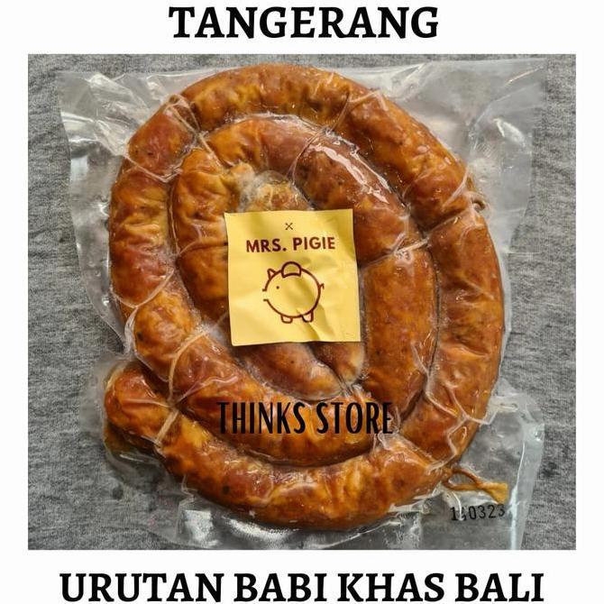 Urutan Usus Babi Bali - Sosis Babi bali Traditional