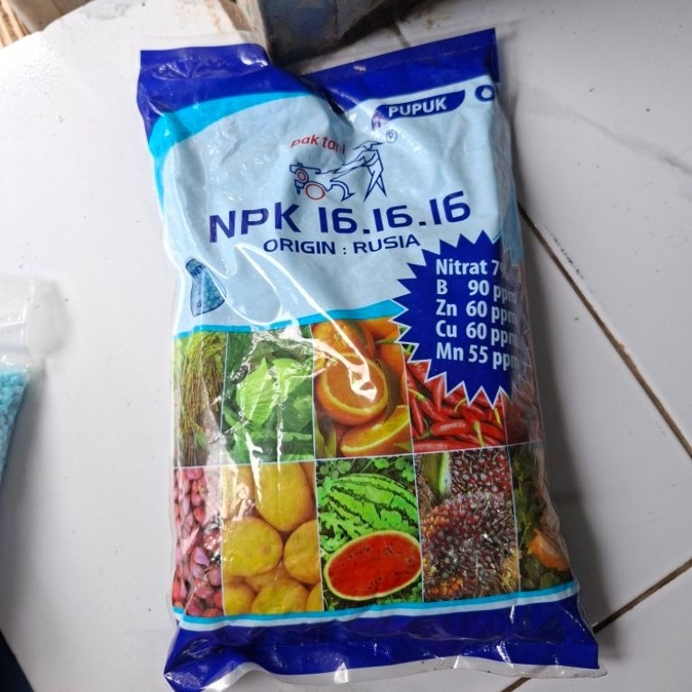 Pupuk NPK 16-16-16 Pak Tani Rusia