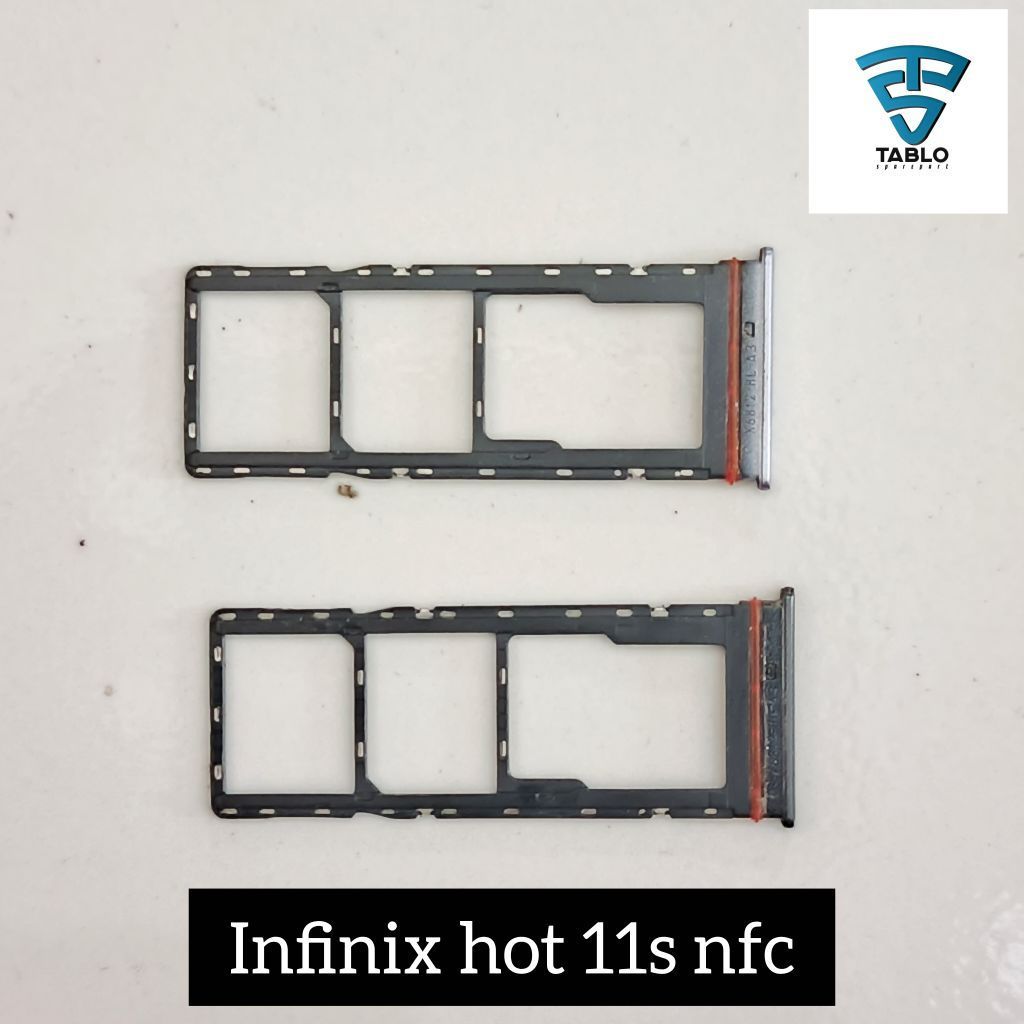 Simtray infinix hot 11s NFC second copotan hp