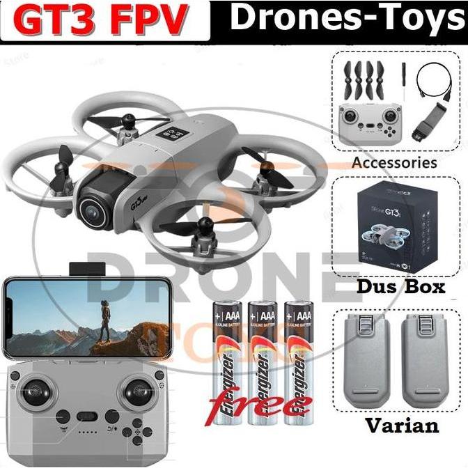 Drone Toys Mini GT3 FPV / D15 Camera Optical Flow - Drone Aerial 360 Flip Drone FPV