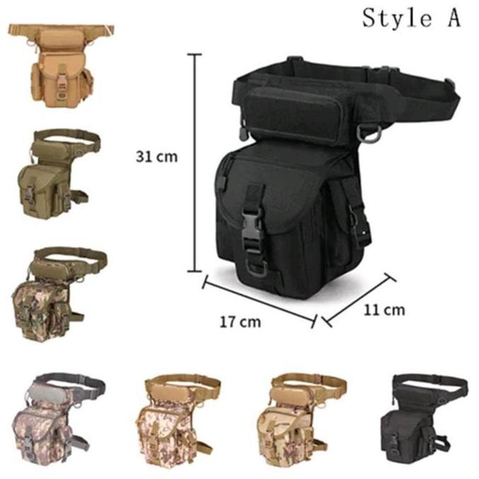 TAS SELEMPANG PAHA PINGGANG TAS TACTICAL OUTDOOR ORI IMPORT Diskon