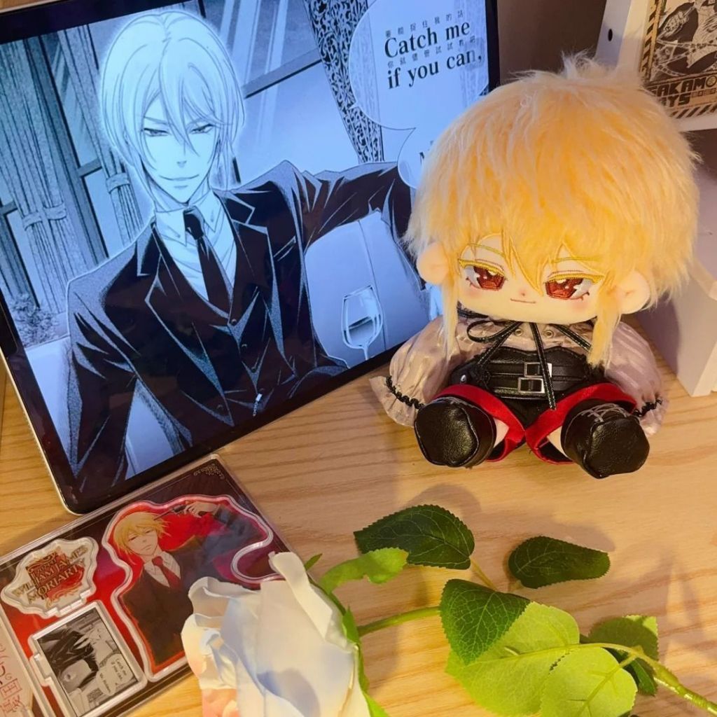 [BACA DESKRIPSI] Boneka Plush 20cm Karakter Anime Moriarty The Patriot - William James Moriarty | Bo