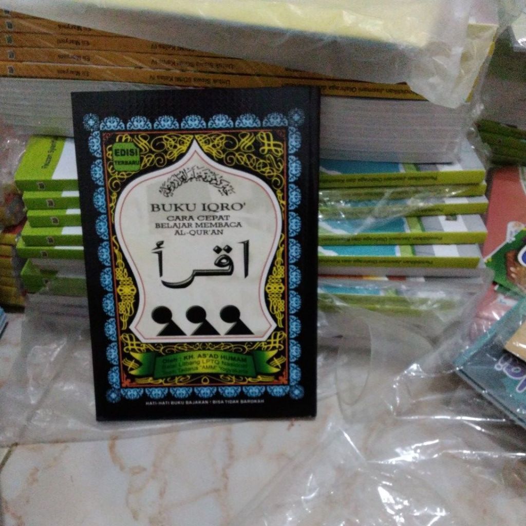 Iqra 1 sampai 6 dalam 1 buku