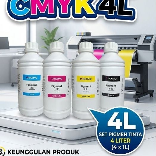 PAKET INXMO PIGMEN INK 4L SEKALIGUS