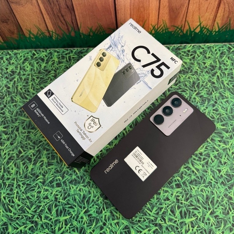 Realme C75 8/256 Second Resmi Indonesia