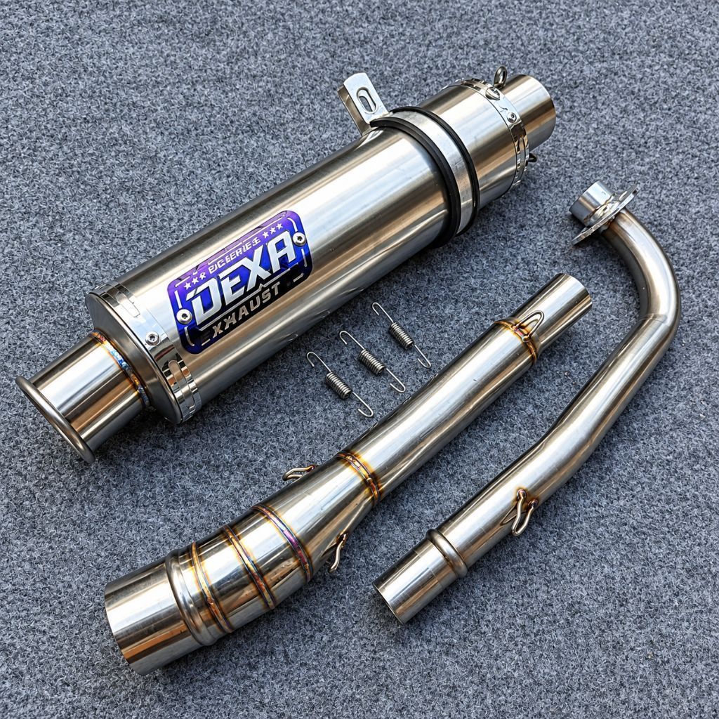 Knalpot Racing Original DEXA type DX-02 Titan PNP Smash Shogun Supra Vega Blade JupiterZ1 Karisma
