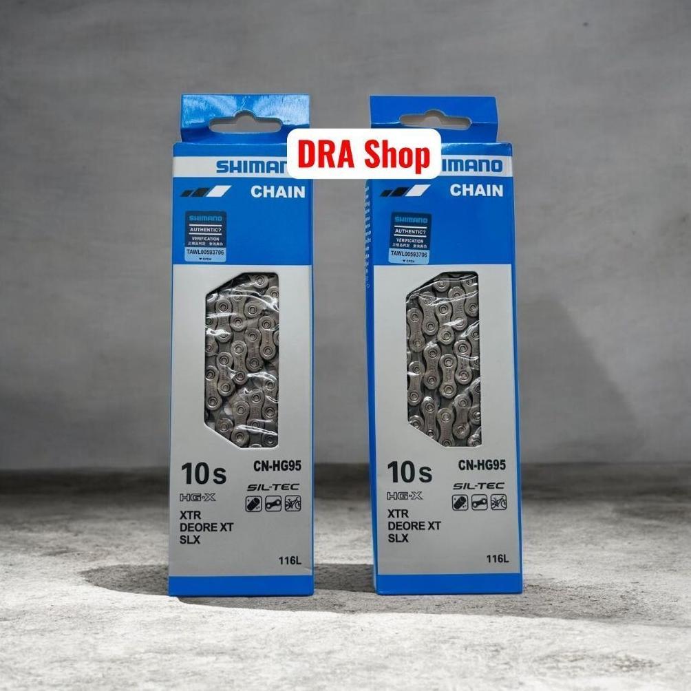 Rantai sepeda 10 Speed CN HG 95 XTR Deore XT