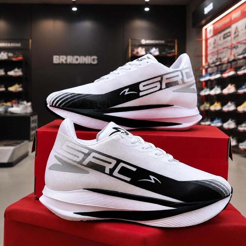 SEPATU LARI SPECS SRC HITAM PUTIH RUNNING UNISEX PRIA WANITA TERBARU