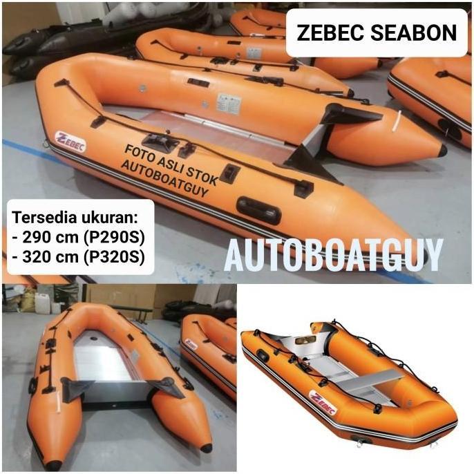 Perahu Karet LCR ZEBEC SEABON 320 cm ( Inflatable Boat Dek Alumunium )