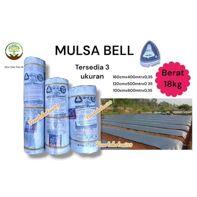 ( 18Kg) 1 Roll Mulsa Bell 50 ,60, 80 / Mulsa 100Cm, 120Cm, 160Cm Merek Bell Kualitas Nomer 1. Penuit