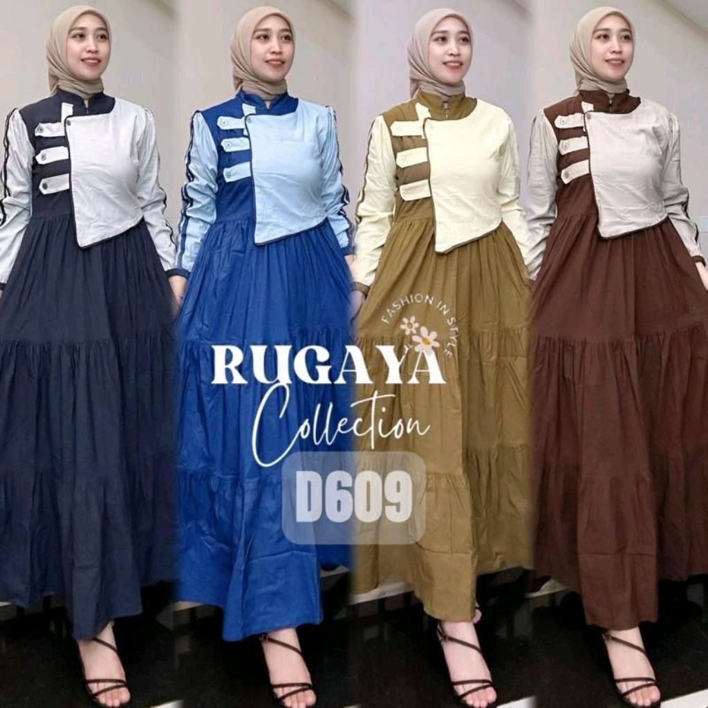READY STOK LAYLA MIDI D609