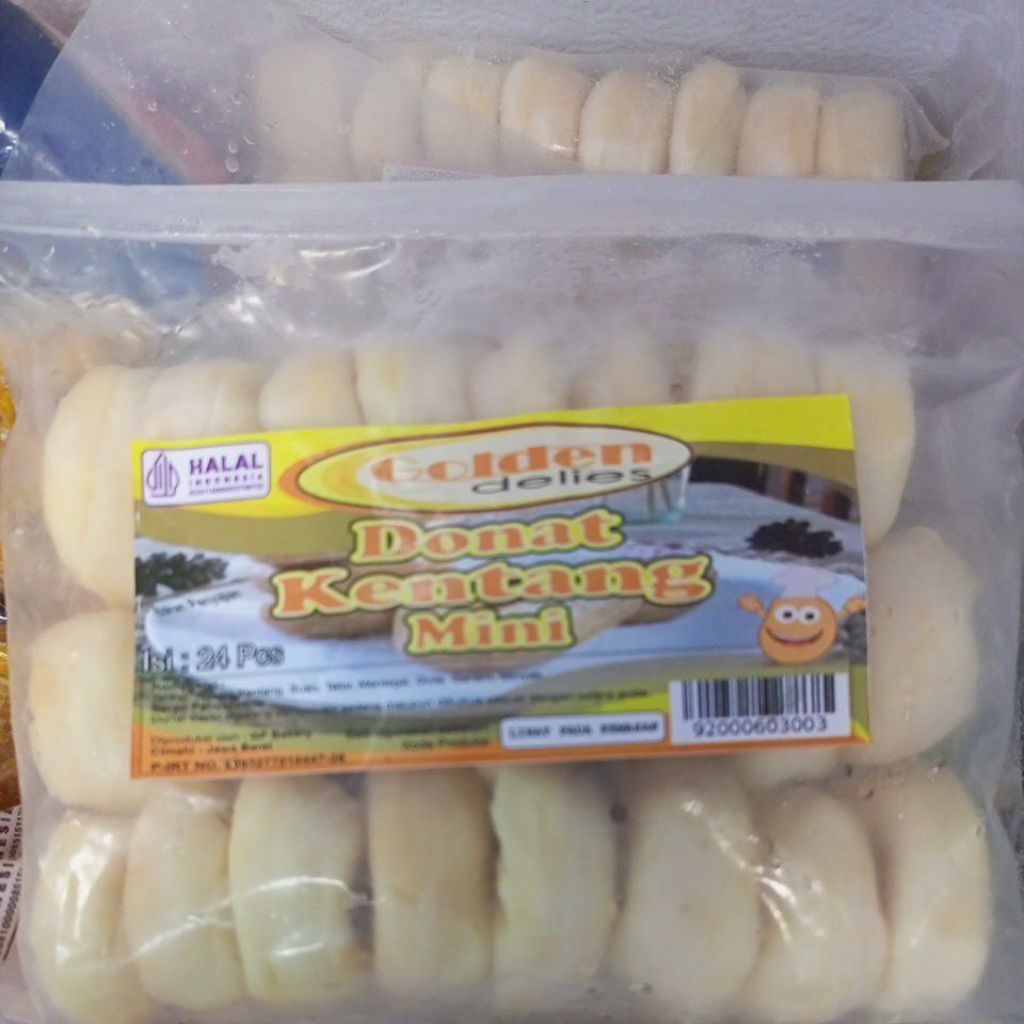Donat Kentang mini 24pcs - Gurih, manis, Praktis, Tanpa Pengawet