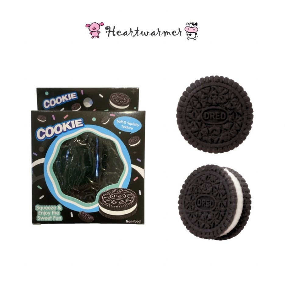 Squishy Taba Cookie Oreo Bulat Warna