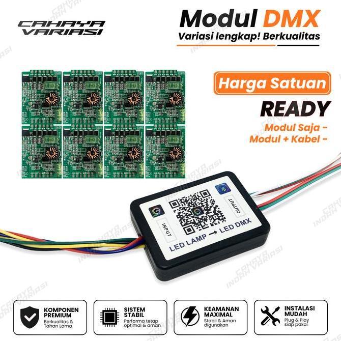 MODUL LED DMX PCB MODUL ALIS RGB LED KOLONG