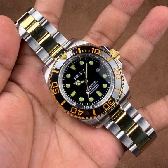 JAM TANGAN PRIA FORSTA 115 ELEMENTO SAPPHIRE QUARTZ ORIGINAL
