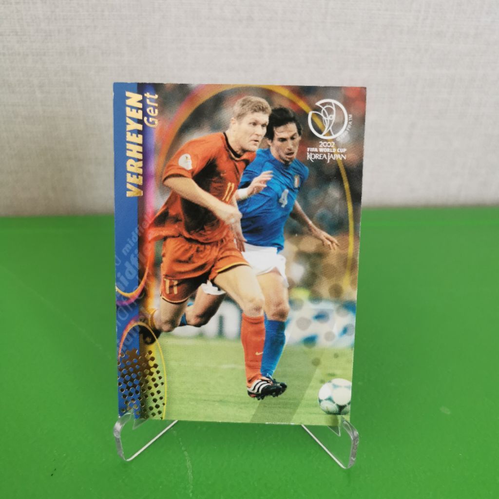Panini FIFA World Cup 2002 Korea Japan Gert Verheyen Belgium