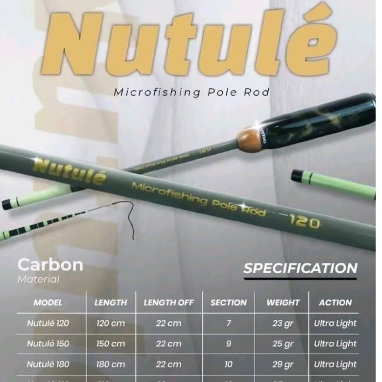 Tegek Oregon Nutule//Tegek mini//Tegek microfishing//Tegek lentur
