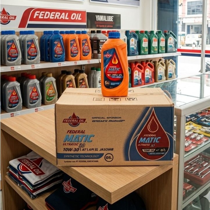 Oli Federal Ultratec Matic Orange Spesialis Dingin 800Ml