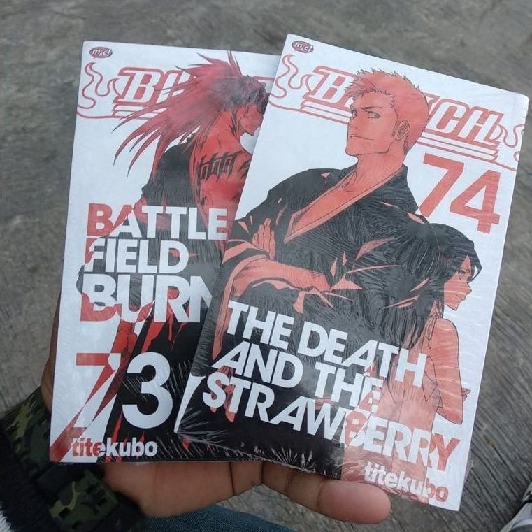 Komik Bleach 73 74 segel baru