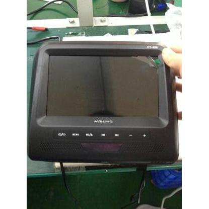 Ready tv mobil/tvsandaran kepala/headrest dvd merk avelino 2 dvd/2 tv/2 game Non Cod