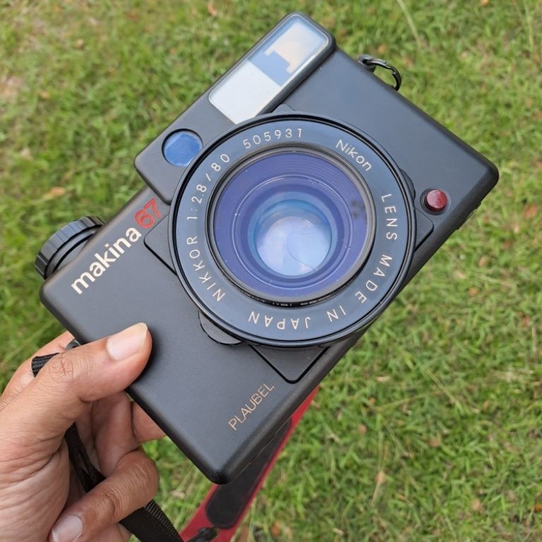 kamera analog Plaubel Makina 67 rangefinder not bessa nikon leica pentax hasselblad