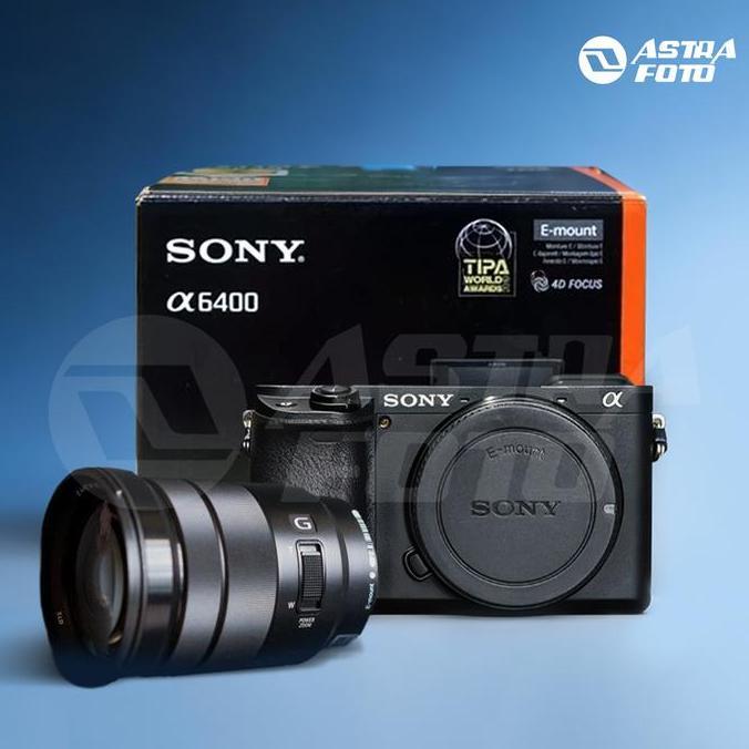Sony A6400 Body Only & 18-105mm F4 OSS GARANSI RESMI Sony Alpha A6400