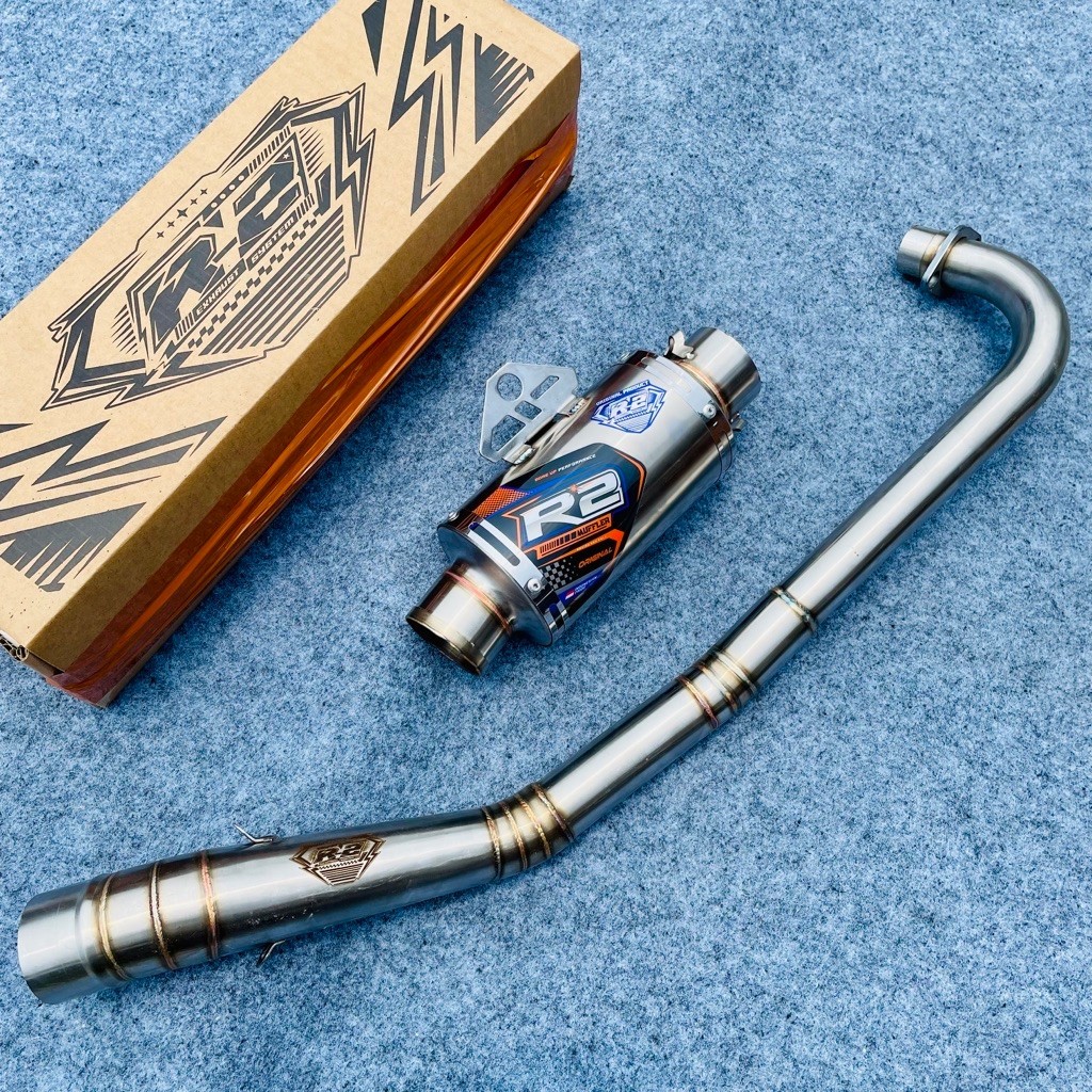 Knalpot Racing Dragbike sleep engin 130cc-200cc jupiter vega supra karisma